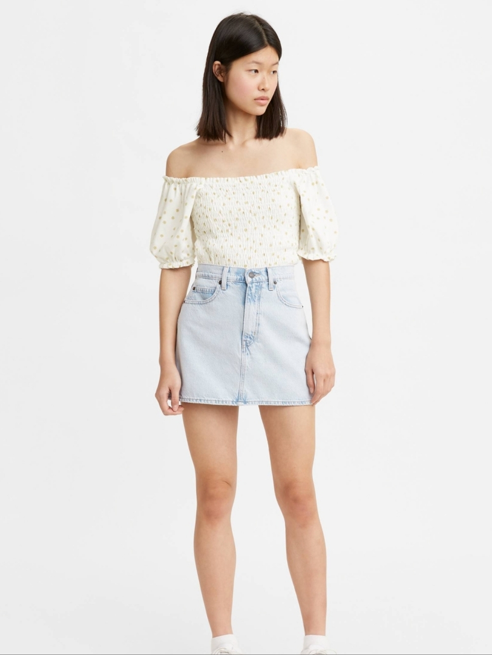 Levi's 70s High Micro Mini Skirt